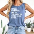 Best Comic Book Art For Men Women Comic Book Comics Lover Comfort Colors Tank Top Blue Jean