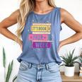 Book Fair Bookworm Library Its Book Fair Week Comfort Colors Tank Top Blue Jean