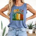 Book Flower 8647 Foxtrots Deltas Tangos Comfort Colors Tank Top Blue Jean Book Flower 8647 Foxtrots Deltas Tangos Comfort Colors Tank Top Blue Jean