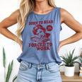 Book Readers Forced To Work Sadness Comfort Colors Tank Top Blue Jean Book Readers Forced To Work Sadness Comfort Colors Tank Top Blue Jean