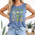 ALL Booked For St Patricks Day Bookish Leprechaun Bookworm Comfort Colors Tank Top Blue Jean