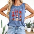 All Booked For Valentine Coquette Bow Girl Women Teacher Comfort Colors Tank Top Blue Jean All Booked For Valentine Coquette Bow Girl Women Teacher Comfort Colors Tank Top Blue Jean