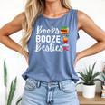 Books Booze And Besties Book Lover Bestie Squad Twinning Comfort Colors Tank Top Blue Jean Books Booze And Besties Book Lover Bestie Squad Twinning Comfort Colors Tank Top Blue Jean