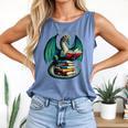 Books Dragon Reading Book Lover Comfort Colors Tank Top Blue Jean Books Dragon Reading Book Lover Comfort Colors Tank Top Blue Jean