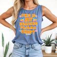 Bookworm This Is My Reading Pajama Book And Pajama Comfort Colors Tank Top Blue Jean