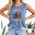 Bookworms Be A Book Dragon Literature Reading & Book Lover Comfort Colors Tank Top Blue Jean