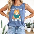 Cat Reading Books Bookworm Read One More Chapter Comfort Colors Tank Top Blue Jean Cat Reading Books Bookworm Read One More Chapter Comfort Colors Tank Top Blue Jean