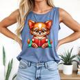 Chihuahua Reading a Book Dog Comfort Colors Tank Top Blue Jean Chihuahua Reading a Book Dog Comfort Colors Tank Top Blue Jean