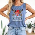 Christmas Matching Most Likely To Read A Book PJS Comfort Colors Tank Top Blue Jean Christmas Matching Most Likely To Read A Book PJS Comfort Colors Tank Top Blue Jean