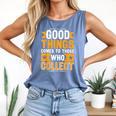 Comic Book Collector Meme Quote Comfort Colors Tank Top Blue Jean