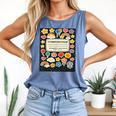 Composition Notebook Costume Teacher Matching Halloween Book Comfort Colors Tank Top Blue Jean