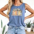 Cute Cat Sleeping On Books Comfort Colors Tank Top Blue Jean Cute Cat Sleeping On Books Comfort Colors Tank Top Blue Jean