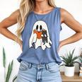 Cute Ghost Cat Reading Book Spooky Season Halloween Costume Comfort Colors Tank Top Blue Jean Cute Ghost Cat Reading Book Spooky Season Halloween Costume Comfort Colors Tank Top Blue Jean