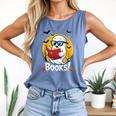 Cute Ghost Reading Book Retro Halloween Librarian Comfort Colors Tank Top Blue Jean Cute Ghost Reading Book Retro Halloween Librarian Comfort Colors Tank Top Blue Jean