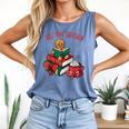 Cute Gingerbread Man Reading Book Nerd Christmas Bookish Comfort Colors Tank Top Blue Jean Cute Gingerbread Man Reading Book Nerd Christmas Bookish Comfort Colors Tank Top Blue Jean