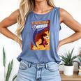 Disney Pixar The Incredibles Omnidroid Comic Book Cover Comfort Colors Tank Top Blue Jean