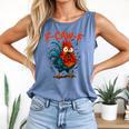 F-Caw-F Rooster F Awk F Chicken Coffee Romance Books Lover Comfort Colors Tank Top Blue Jean F-Caw-F Rooster F Awk F Chicken Coffee Romance Books Lover Comfort Colors Tank Top Blue Jean