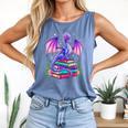 Fantasy Dragon Reading Books Bookworm Comfort Colors Tank Top Blue Jean Fantasy Dragon Reading Books Bookworm Comfort Colors Tank Top Blue Jean