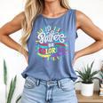 I'd Rather Be Coloring Books Color Drawing Book Comfort Colors Tank Top Blue Jean