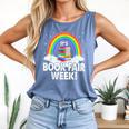 It's Book Fair Week Librarian Library Literacy Reading Comfort Colors Tank Top Blue Jean