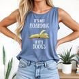 It's Not Hoarding If It's Books Premium Tri-Blend Comfort Colors Tank Top Blue Jean