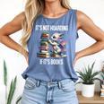 It's Not Hoarding If It's Books ShirtDragon Reading Book Comfort Colors Tank Top Blue Jean It's Not Hoarding If It's Books ShirtDragon Reading Book Comfort Colors Tank Top Blue Jean