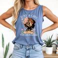 Just A Girl Who Loves Books Book Lover Reading For Women Comfort Colors Tank Top Blue Jean