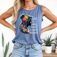 Just a Girl Who Loves Books Comfort Colors Tank Top Blue Jean Just a Girl Who Loves Books Comfort Colors Tank Top Blue Jean