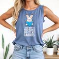 I Just Want To Read Books And Pet My Rabbit Comfort Colors Tank Top Blue Jean I Just Want To Read Books And Pet My Rabbit Comfort Colors Tank Top Blue Jean