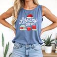 Library Crew Book Lovers Librarian Xmas Holiday Christmas Comfort Colors Tank Top Blue Jean Library Crew Book Lovers Librarian Xmas Holiday Christmas Comfort Colors Tank Top Blue Jean