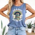 Life Is Short Buy The Book Reading Book Comfort Colors Tank Top Blue Jean