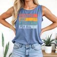 Literacy And Justice For All Stop Book Banning Banned Books Comfort Colors Tank Top Blue Jean