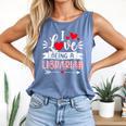 I Love Being A Librarian Library Book Valentine's Day Comfort Colors Tank Top Blue Jean I Love Being A Librarian Library Book Valentine's Day Comfort Colors Tank Top Blue Jean