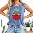 Manatee Reading Books Sea Animal Manatee Comfort Colors Tank Top Blue Jean Manatee Reading Books Sea Animal Manatee Comfort Colors Tank Top Blue Jean