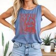 North Pole Book Club Christmas Comfort Colors Tank Top Blue Jean North Pole Book Club Christmas Comfort Colors Tank Top Blue Jean
