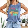 In My Published Author Era Cute Book Lover Writer Retro Tee Comfort Colors Tank Top Blue Jean In My Published Author Era Cute Book Lover Writer Retro Tee Comfort Colors Tank Top Blue Jean