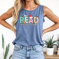 Read Banned Books Christmas Holiday Comfort Colors Tank Top Blue Jean Read Banned Books Christmas Holiday Comfort Colors Tank Top Blue Jean