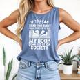 If You Can Read This For Book Lovers Reading Comfort Colors Tank Top Blue Jean