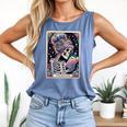 The Reader Tarot Card Women Book Lover Librarian Read Comfort Colors Tank Top Blue Jean The Reader Tarot Card Women Book Lover Librarian Read Comfort Colors Tank Top Blue Jean