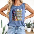 Reading Bookish Dragon Fantasy Comfort Colors Tank Top Blue Jean