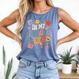 In My Reading Era Books Lovers Men Women Kids Comfort Colors Tank Top Blue Jean