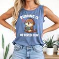 Reading Is Otterly Fun Otter Bookworm Book Lover Librarian Comfort Colors Tank Top Blue Jean Reading Is Otterly Fun Otter Bookworm Book Lover Librarian Comfort Colors Tank Top Blue Jean