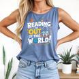 Reading Is Out Of This World Space Book Lover Kids Comfort Colors Tank Top Blue Jean Reading Is Out Of This World Space Book Lover Kids Comfort Colors Tank Top Blue Jean