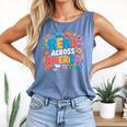 Reads Across Tee America Reading Teacher Books Reader Kids Comfort Colors Tank Top Blue Jean Reads Across Tee America Reading Teacher Books Reader Kids Comfort Colors Tank Top Blue Jean
