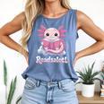 Readsalotl Axolotl Reading Cute Book Lover Bookworm Comfort Colors Tank Top Blue Jean Readsalotl Axolotl Reading Cute Book Lover Bookworm Comfort Colors Tank Top Blue Jean