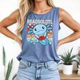 Readsolotl Blue Kawaii Axolotl Book Lover Reading Retro Comfort Colors Tank Top Blue Jean Readsolotl Blue Kawaii Axolotl Book Lover Reading Retro Comfort Colors Tank Top Blue Jean