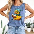 Rubber Duck Reading Book Rubber Duckie Reader Coffee Lover Comfort Colors Tank Top Blue Jean Rubber Duck Reading Book Rubber Duckie Reader Coffee Lover Comfort Colors Tank Top Blue Jean