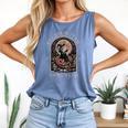 Salem Witch Book Club All Witches Welcome Spooky Halloween Comfort Colors Tank Top Blue Jean