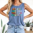 My Summer Is All Booked Book Reading Book Lover Comfort Colors Tank Top Blue Jean My Summer Is All Booked Book Reading Book Lover Comfort Colors Tank Top Blue Jean