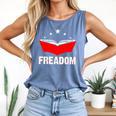 I Survived Reading Banned Books And All I Got Was Smarter Comfort Colors Tank Top Blue Jean